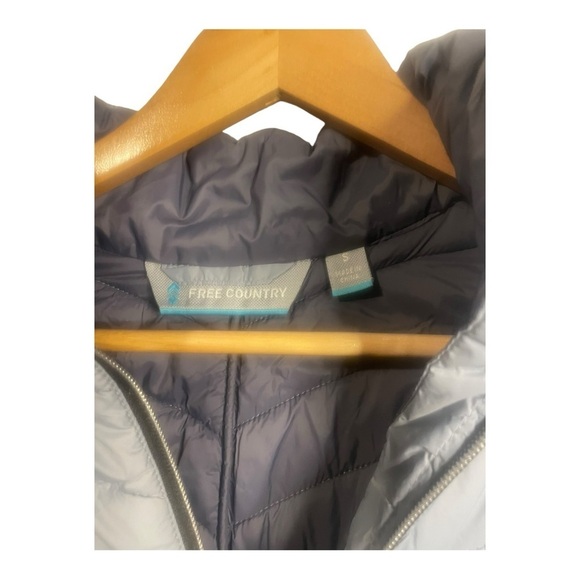 Free Country Puffer Jacket Gray - Picture 4 of 5